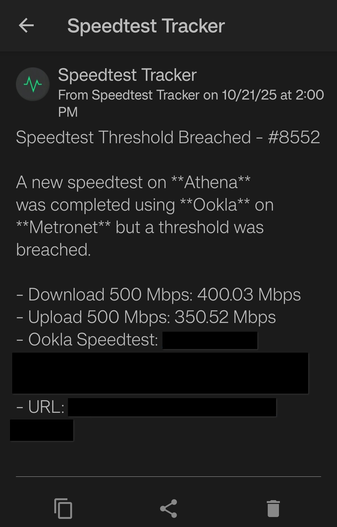 Scrutiny notifications about specific drive errors via Pushover.